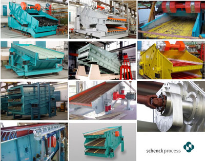 世界知名振動設備研發(fā)企業(yè)申克振動篩系列解析